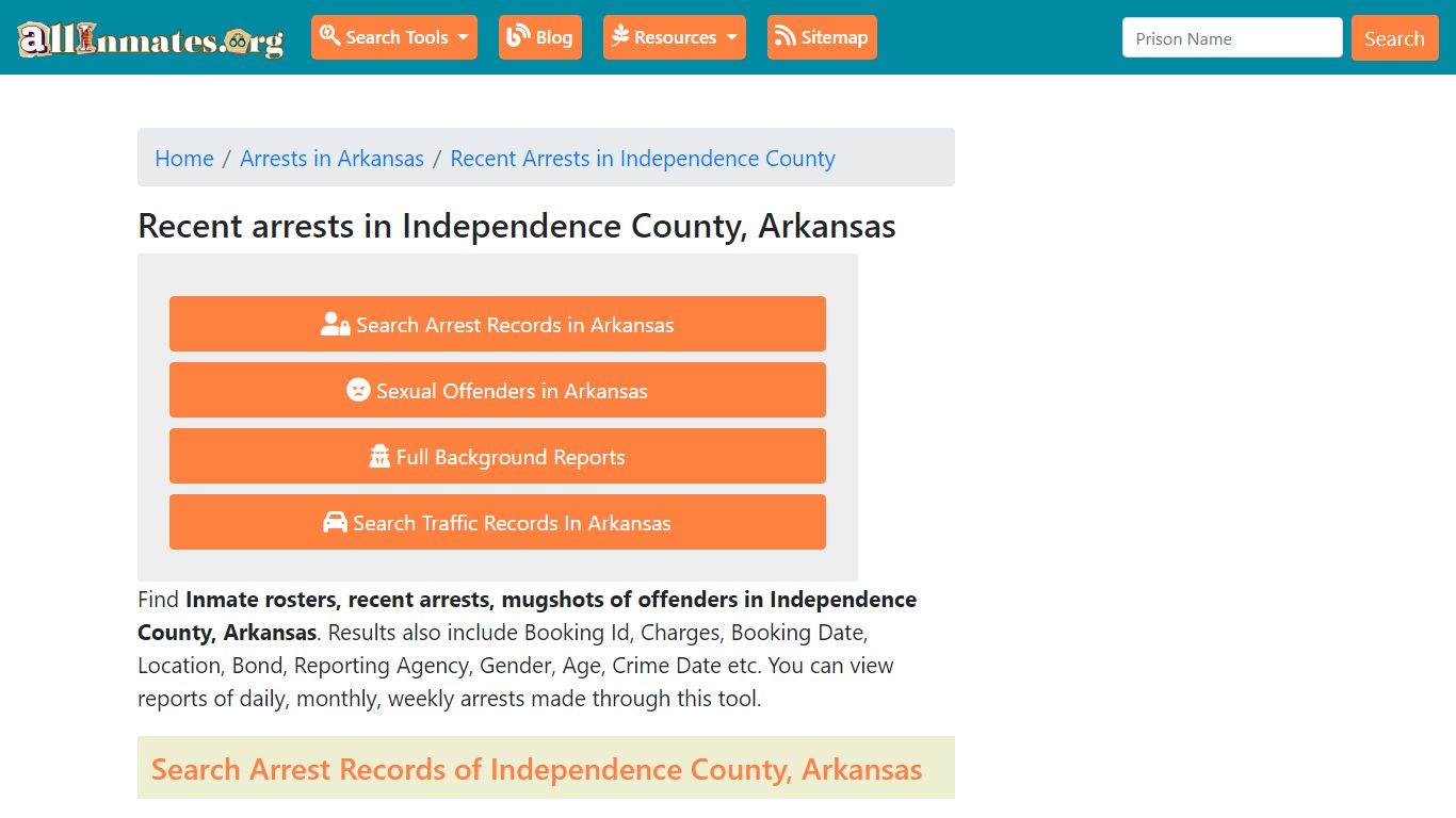 Recent arrests in Independence County, Arkansas | Mugshots, Rosters ...