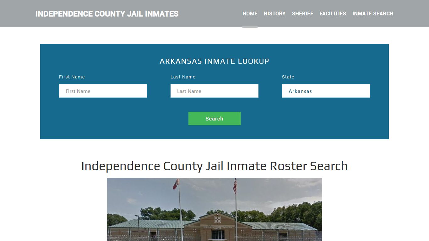 Independence County Jail Inmate Roster Lookup, Batesville, AR